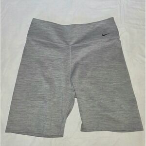 Nike Women's Gray Athletic Biker Shorts size Large